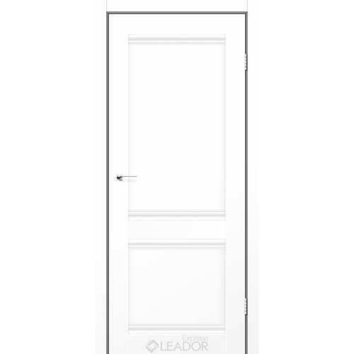 Межкомнатная дверь ATLANTIC 02 белый мат глухая LEADOR Express