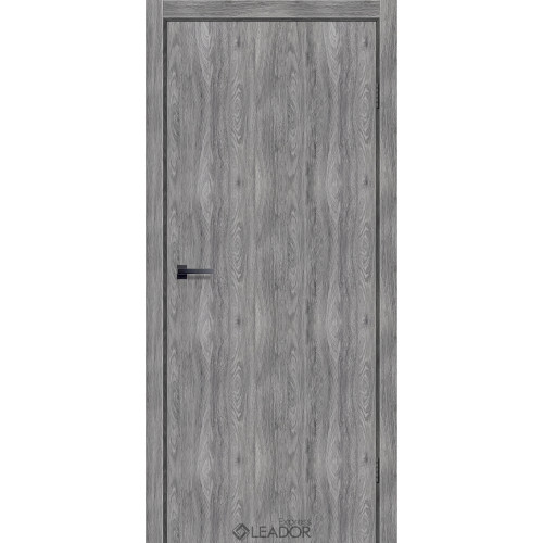 Межкомнатная дверь SIMPLI - LOFT DEKO 01 клен грей глухая LEADOR Express