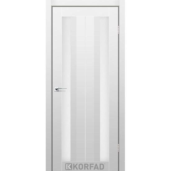 Двері міжкімнатні Aliana 01 Super PET сірий Сатин Korfad