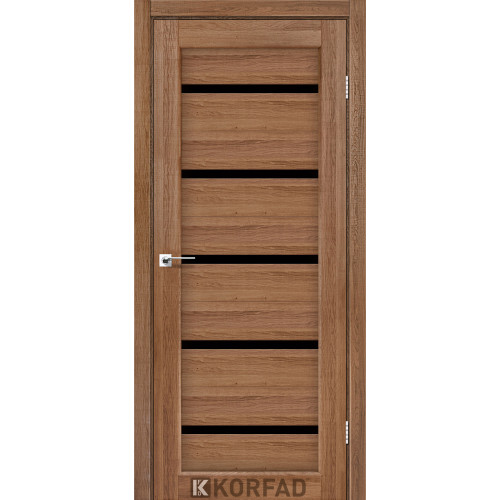 Двері міжкімнатні Porto 02 дуб браш BLK Korfad