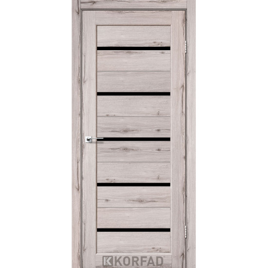 Двері міжкімнатні Porto 02 дуб нордик BLK Korfad