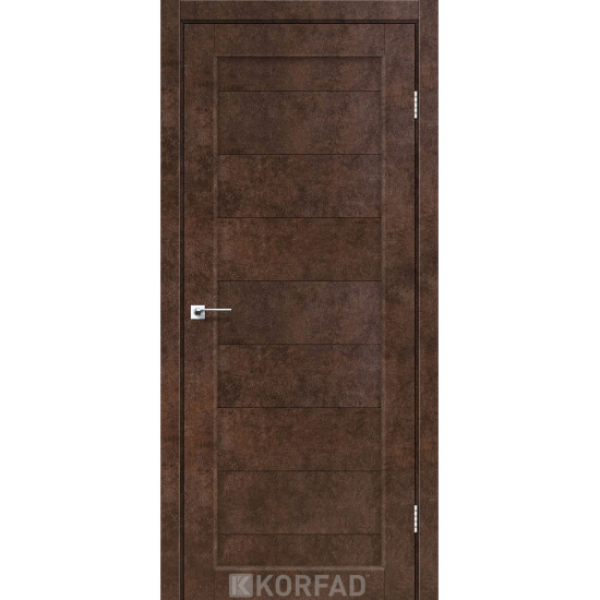 Двері міжкімнатні Porto 05 арт бетон глуха Korfad
