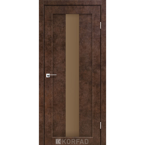Двері міжкімнатні Porto 10 арт бетон бронза Korfad