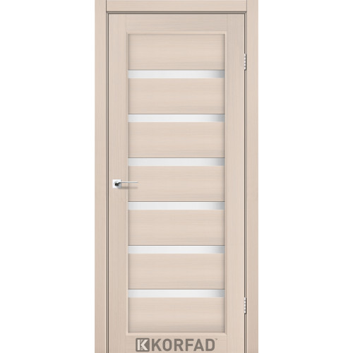 Двері міжкімнатні Porto 01 дуб вибілений Сатин Korfad