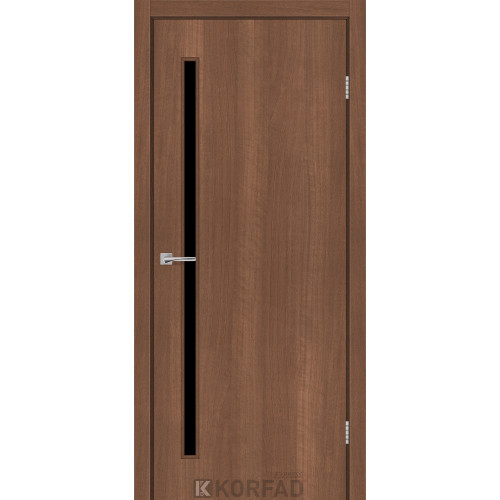 Межкомнатная дверь CORNET 03 ольха стекло черное KORFAD Express