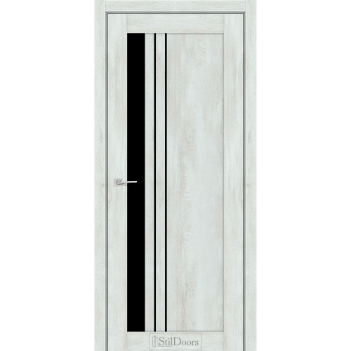 Двері міжкімнатні BELLANO вуд стайл чорне StilDoors
